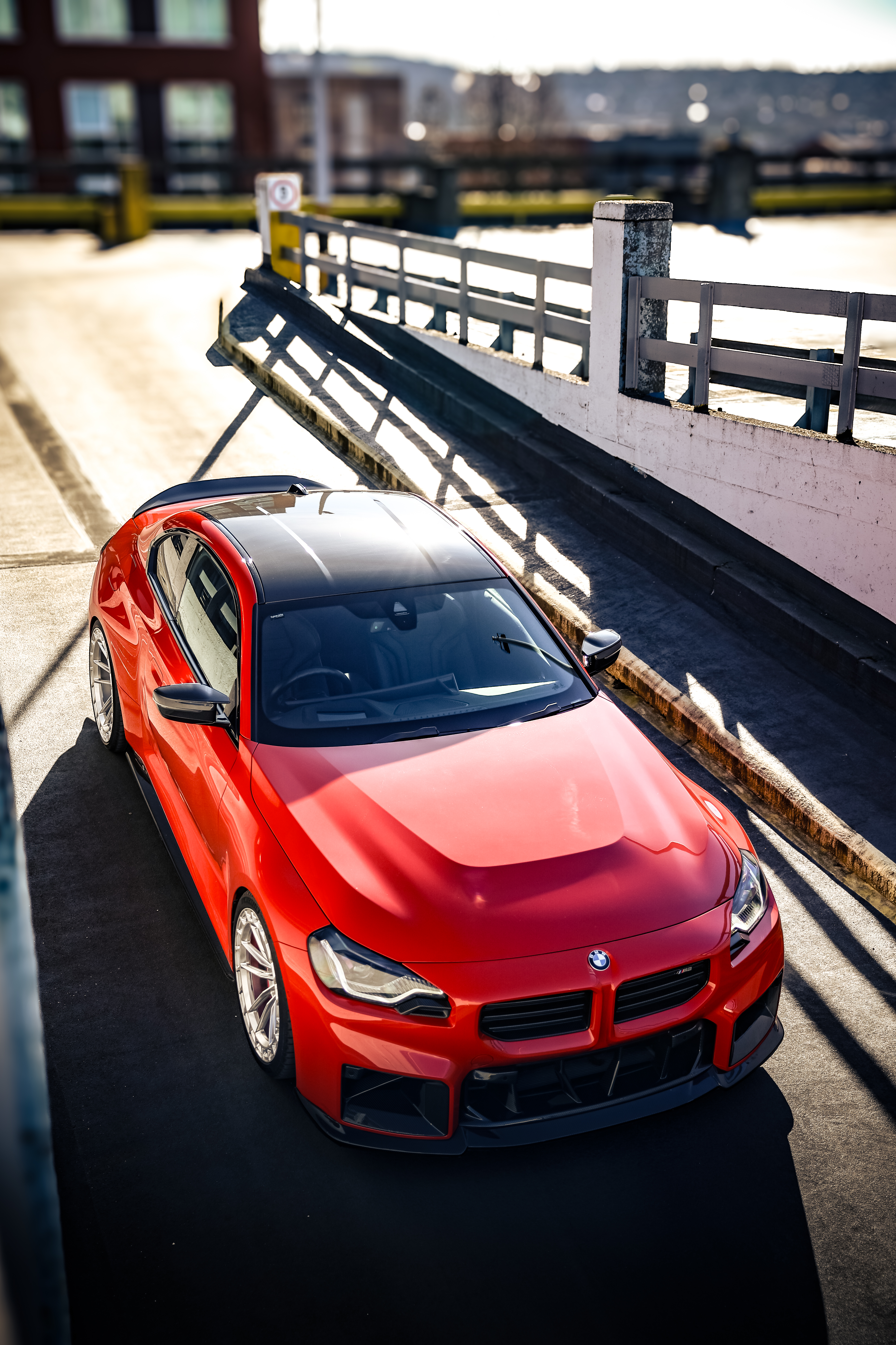 BMW M2 rooftop front